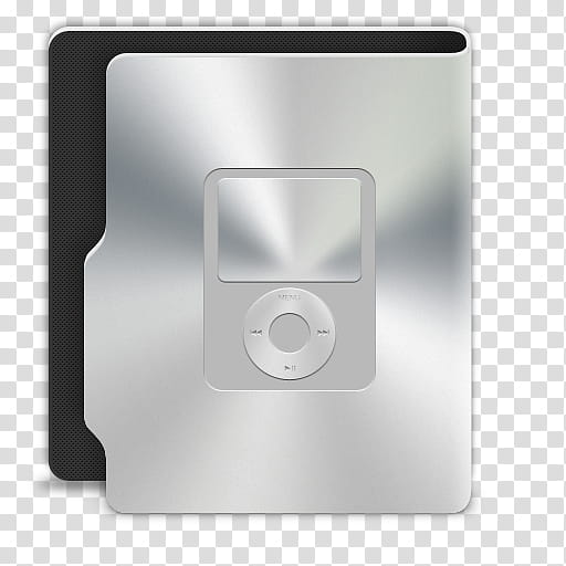 Aquave Aluminum, iPod nano folder art transparent background PNG clipart