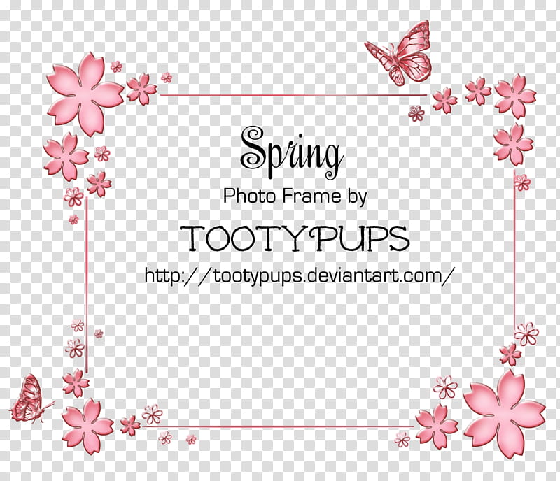 Spring Frame, Spring frame transparent background PNG clipart