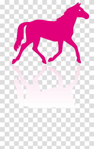 trail horse clipart