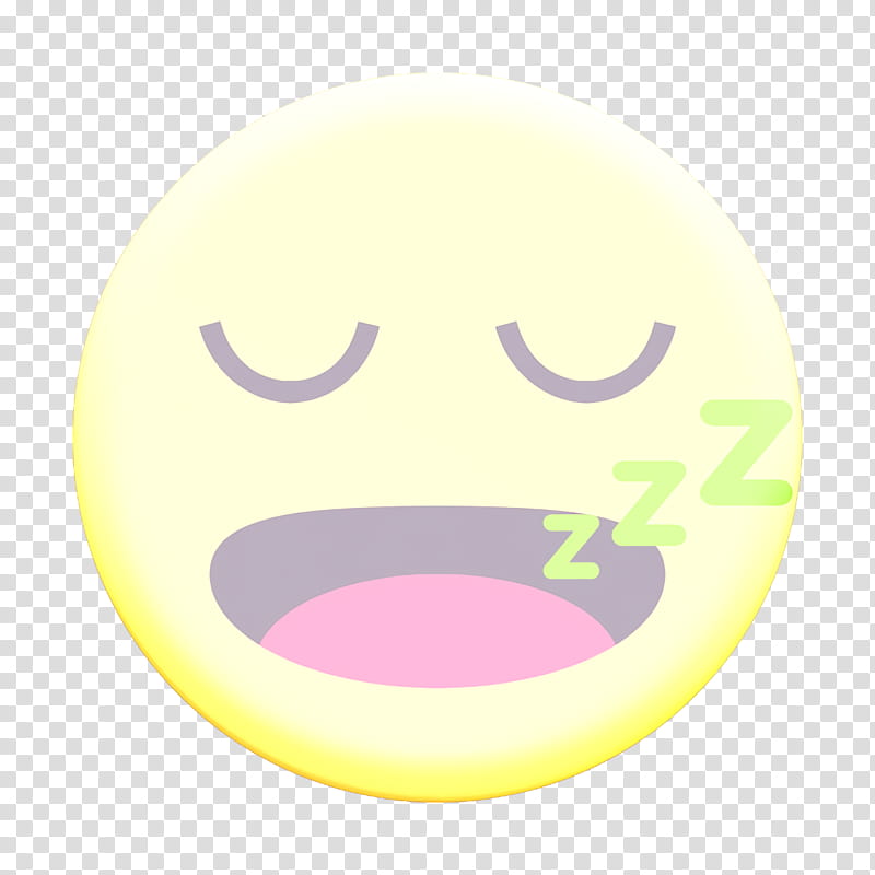 emoji icon emoticon reaction icon, Sleepy Icon, Snooze Icon, Face, Facial Expression, Head, Smile, Circle transparent background PNG clipart