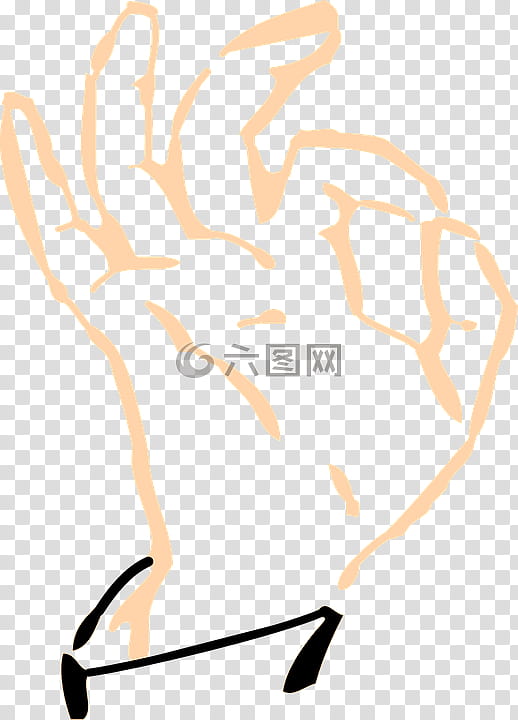 Thumb Signal Finger, Ok, Hand, Sign Language, Gesture, Line, Line Art transparent background PNG clipart