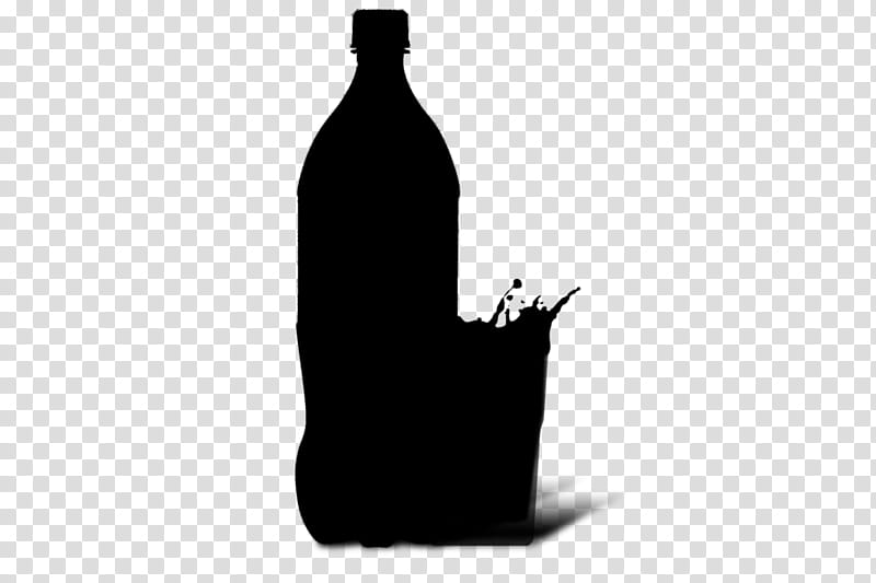 Wine Glass, Bottle, Glass Bottle, Black, Wine Bottle, Silhouette, Drink, Drinkware transparent background PNG clipart