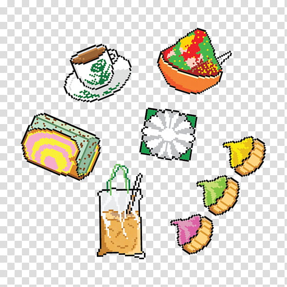 Food Pixel Art, Drawing, Temporary Tattoos, Royaltyfree, Drum Sticks Brushes, Food Group transparent background PNG clipart