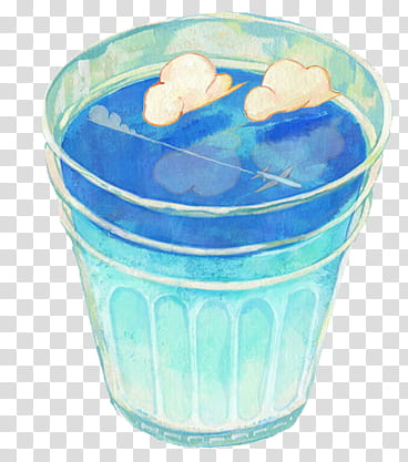 Un Vaso O , water in bucket with airplane illustration art transparent background PNG clipart