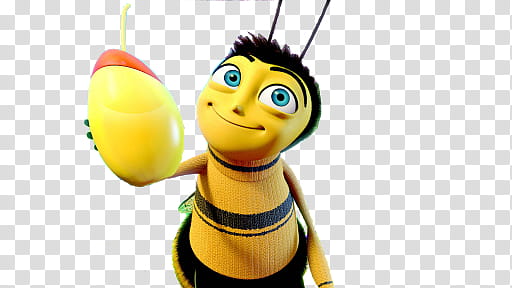 Ari Filmi, Bee Movie character transparent background PNG clipart
