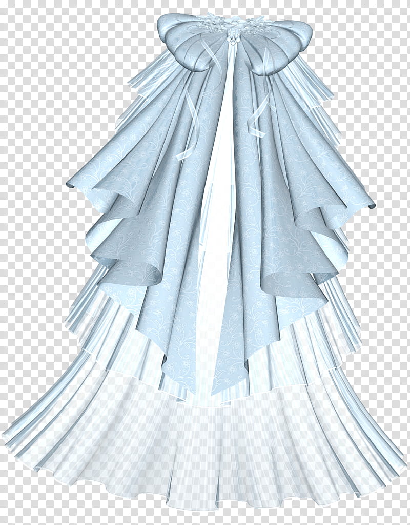 skirt, blue and white dress illustration transparent background PNG clipart