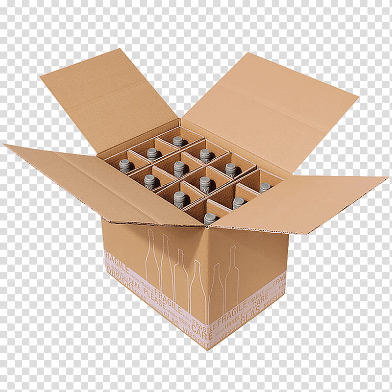 Cardboard Box, Packaging And Labeling, Bottle, Corrugated Fiberboard, Inpakpapier, Wine, Cardboard Packaging, Ring Binder transparent background PNG clipart