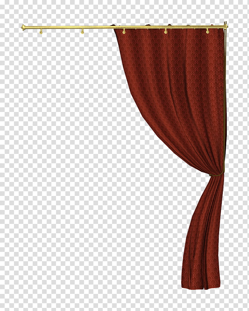 red curtains transparent background PNG clipart