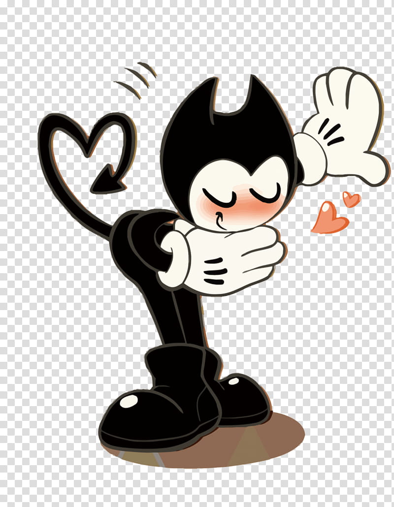 Bendy And The Ink Machine, Themeatly, Drawing, Cuphead, Video Games, Watercolor Painting, Rubber Hose Animation, Fan Art transparent background PNG clipart