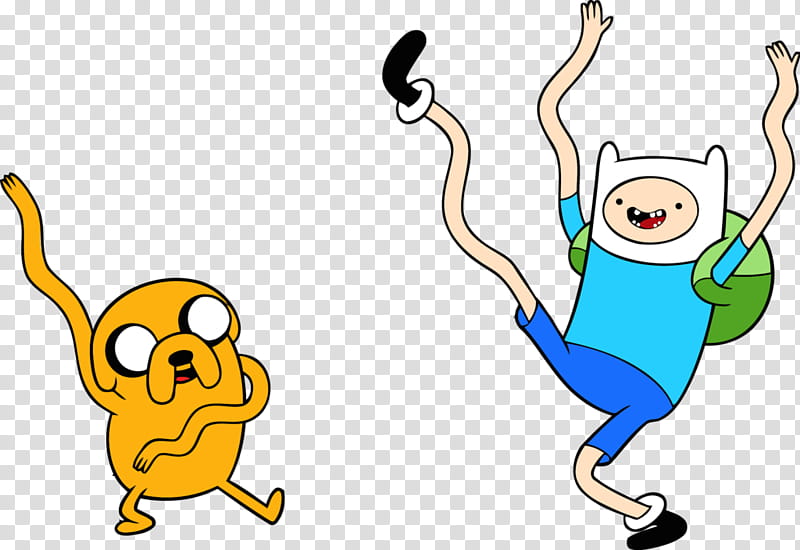 Adventure Time Finn and Jake transparent background PNG clipart