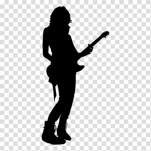 Cartoon Microphone, Silhouette, Guitar, Music, Guitarist, Bass Guitar, Electric Guitar, Musical Instruments transparent background PNG clipart