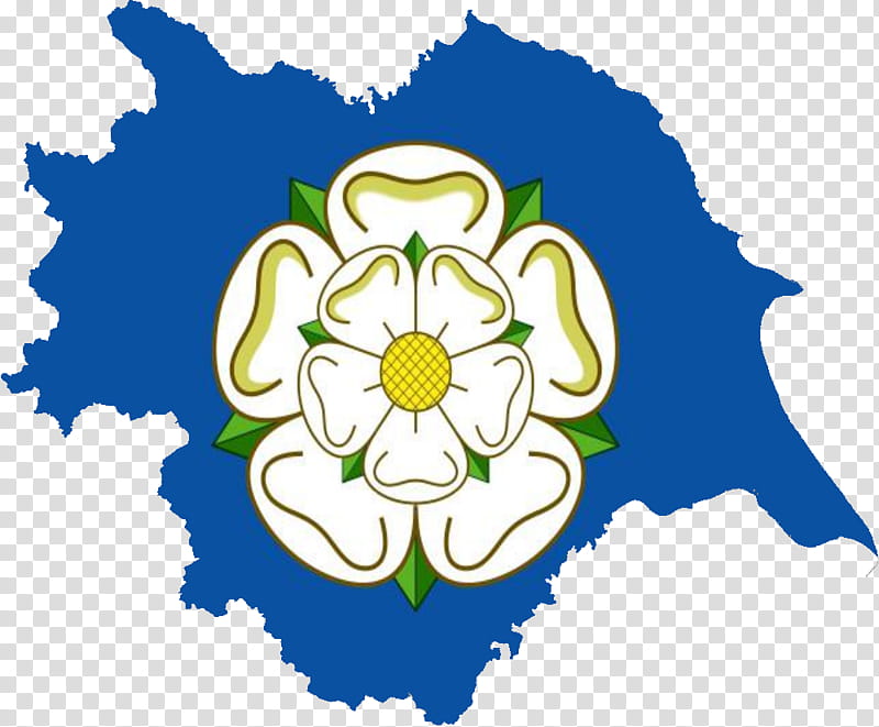 Yorkshire Rose, Flags And Symbols Of Yorkshire, White Rose Of York, Yorkshire Day, Tudor Rose, Yorkshire Ridings Society, England, United Kingdom transparent background PNG clipart