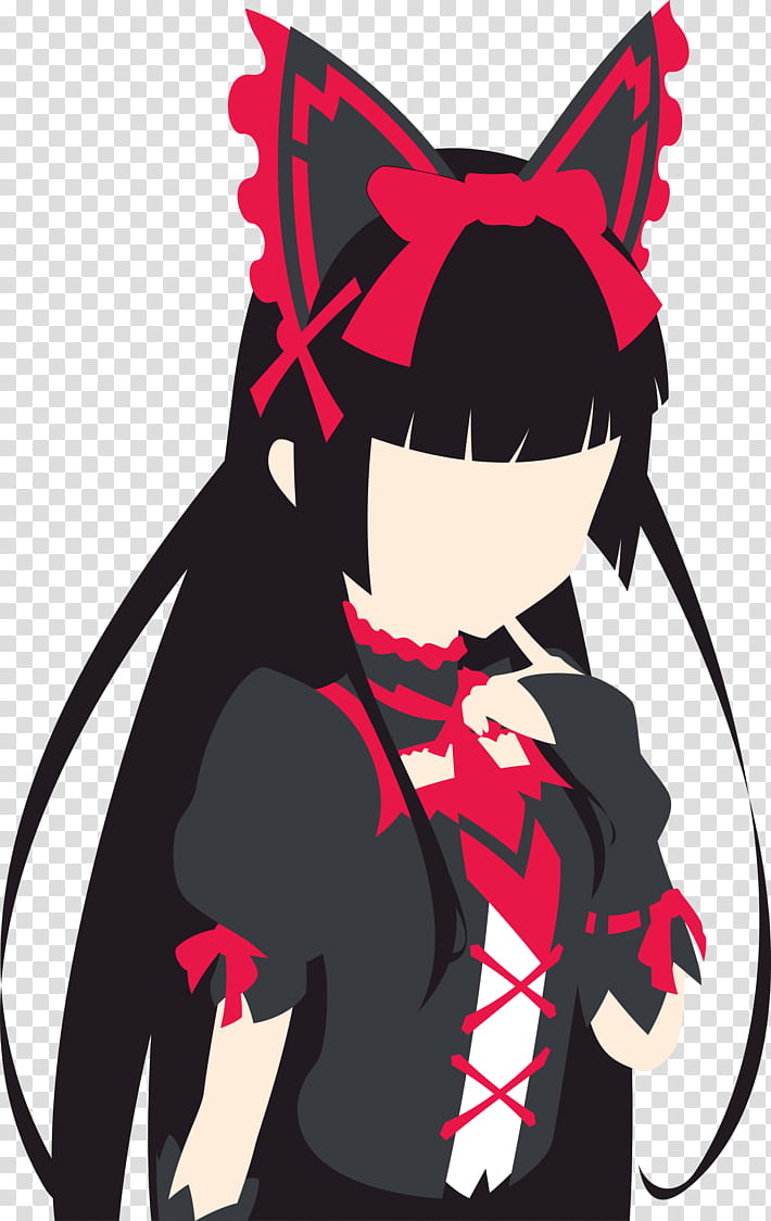 Gate, Rory Mercury minimalism transparent background PNG clipart