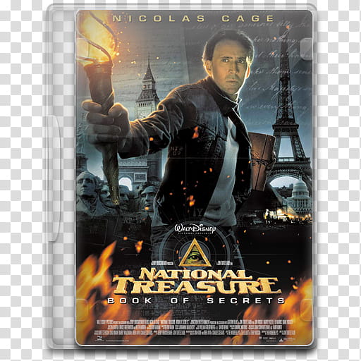 Movie Icon Mega , National Treasure, Book of Secrets transparent background PNG clipart