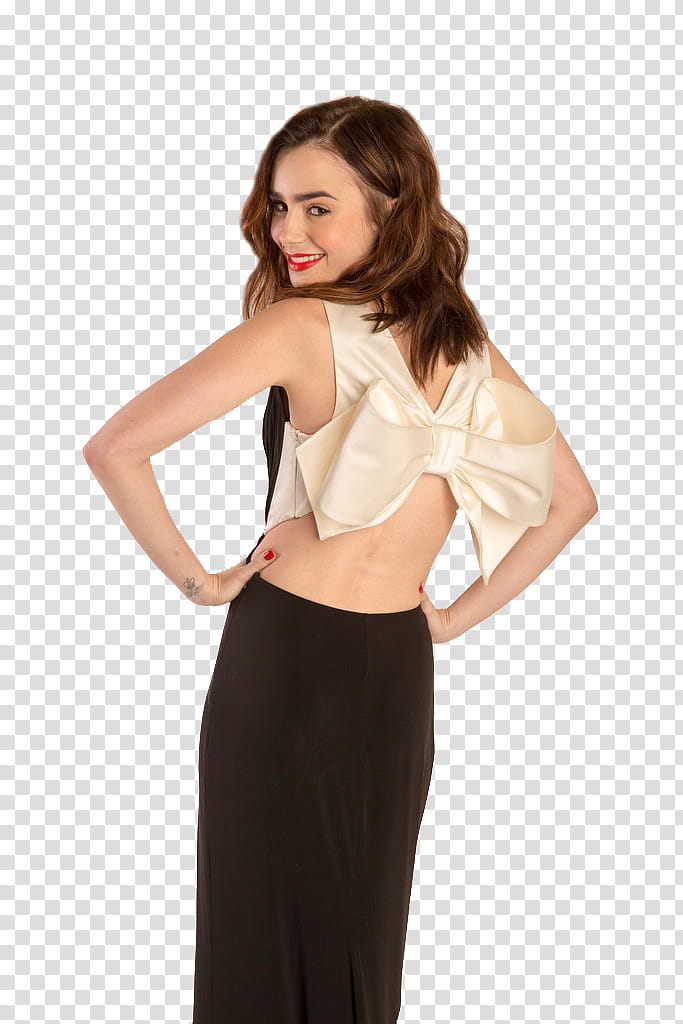 , Lily Collins, ~ transparent background PNG clipart
