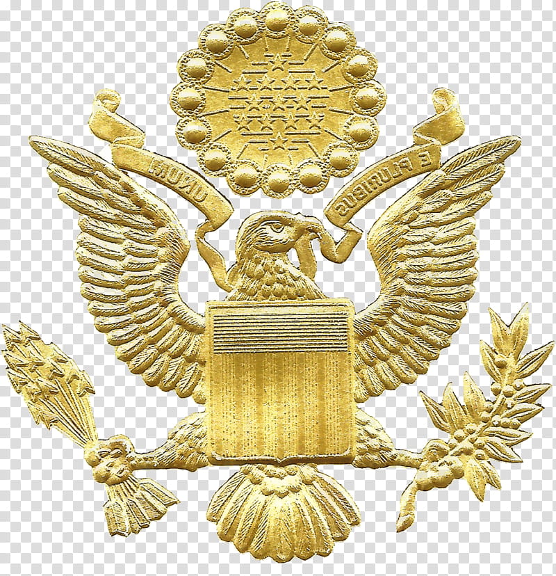 Gold, Emblem, Brass, Symbol, Metal, Wing transparent background PNG clipart