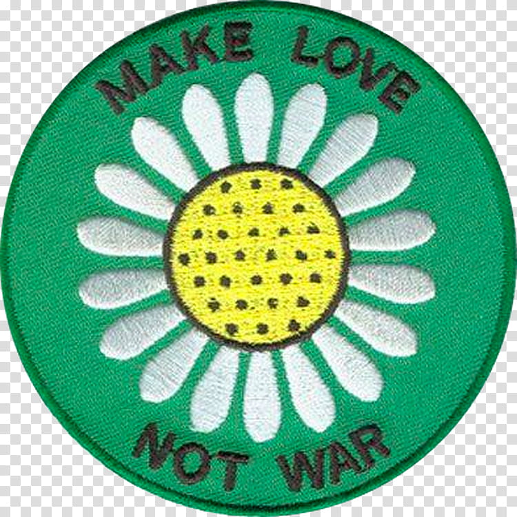 Peace And Love, Make Love Not War, Hippie, Beatles, Vietnam War, United States Of America, Green, Yellow transparent background PNG clipart