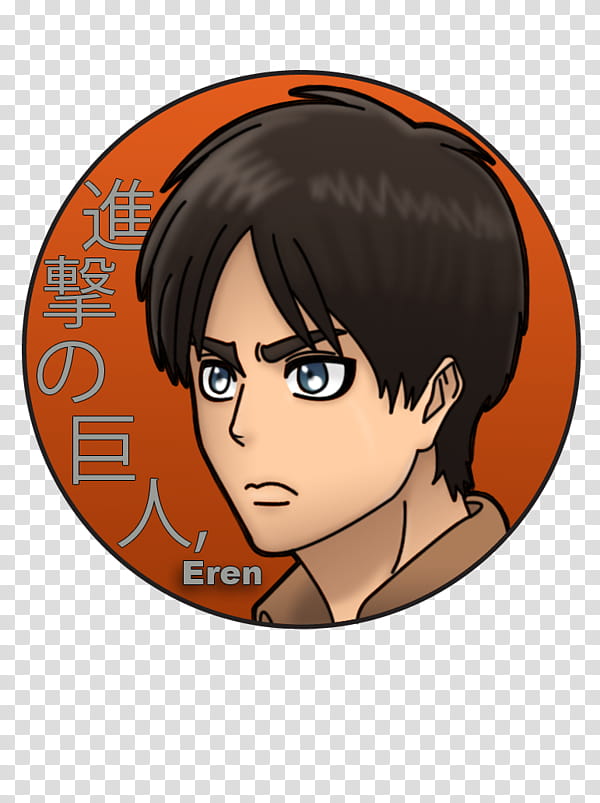 Eren Jaeger Pin transparent background PNG clipart