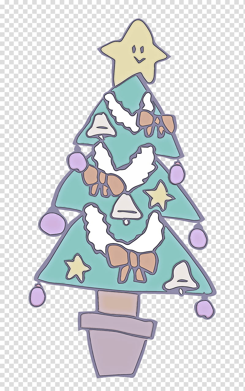 Christmas tree, Cartoon, Christmas Decoration, Games, Interior Design transparent background PNG clipart