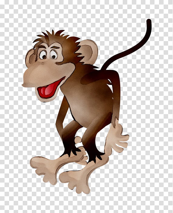 Lion Drawing, Monkey, Cartoon, Canvas, Animal Figure, Old World Monkey, Animation, Tail transparent background PNG clipart