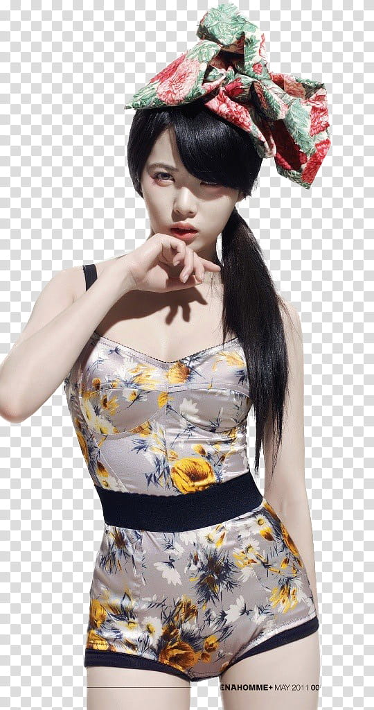 HyunA Minute Render transparent background PNG clipart