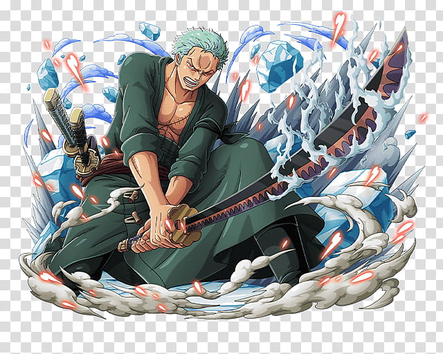 Roronoa Zoro Render, One Piece Roronoa Zoro character, png