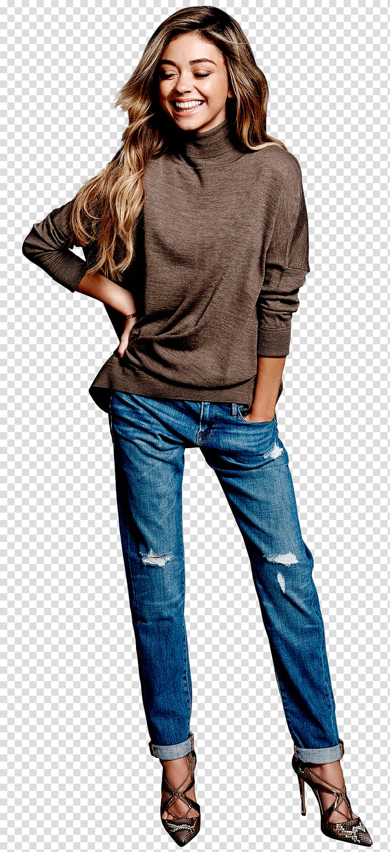 Sarah Hyland  transparent background PNG clipart