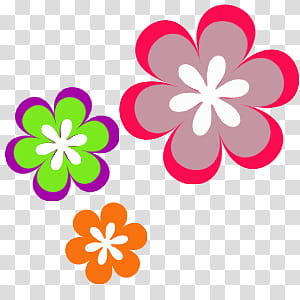 Flowers Hearts Cute Stuff, pink, green, and brown flowers illustration transparent background PNG clipart