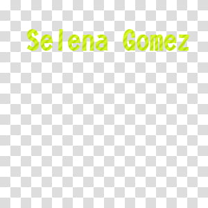 Texto Selena Gomez transparent background PNG clipart thumbnail