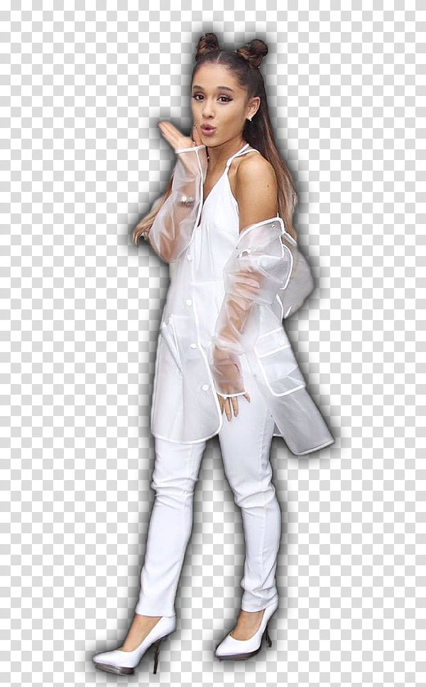 Ariana Grande Vestida De Invierno , ARIANA transparent background PNG clipart