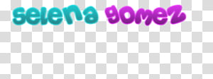 Texto Selena Gomez transparent background PNG clipart thumbnail