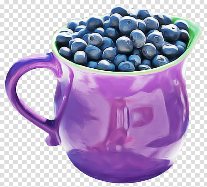 blue fruit mug superfood plant, Berry, Drinkware, Tableware transparent background PNG clipart