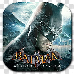 Batman Arkham Asylum Icon transparent background PNG clipart