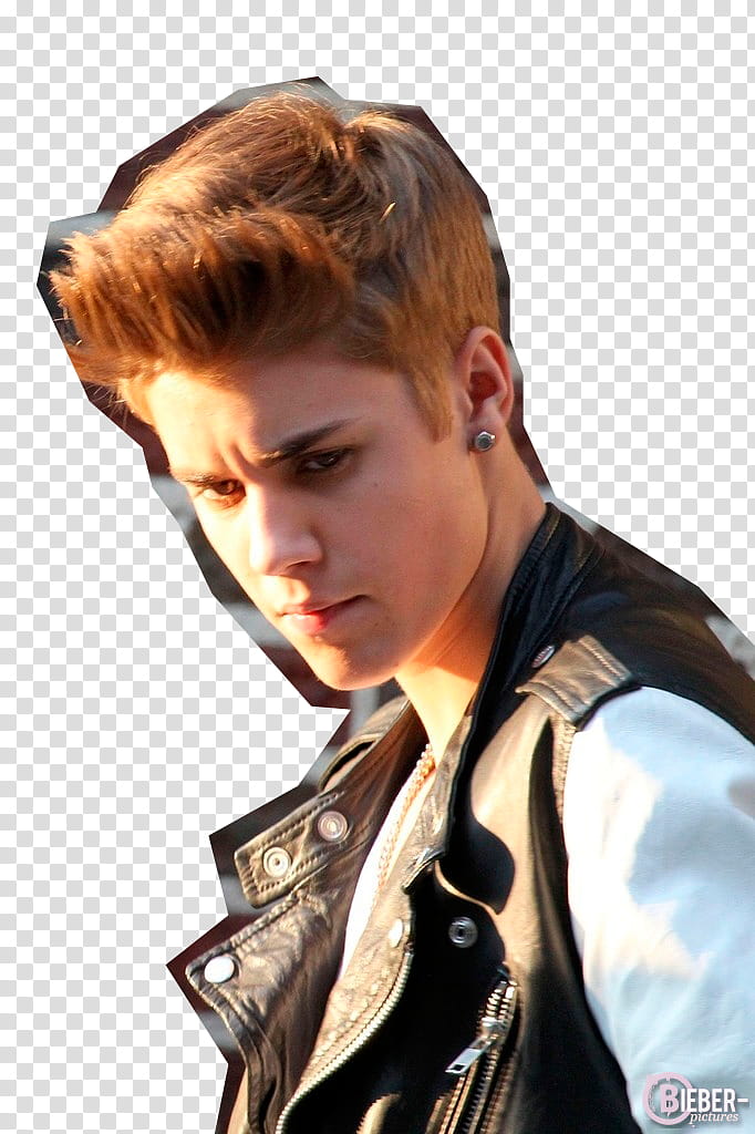 Justin Bieber, Justin Beiber wearing shirt shirt and black vest transparent background PNG clipart