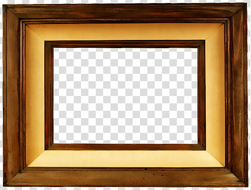 wood Frame, brown wooden frame transparent background PNG clipart