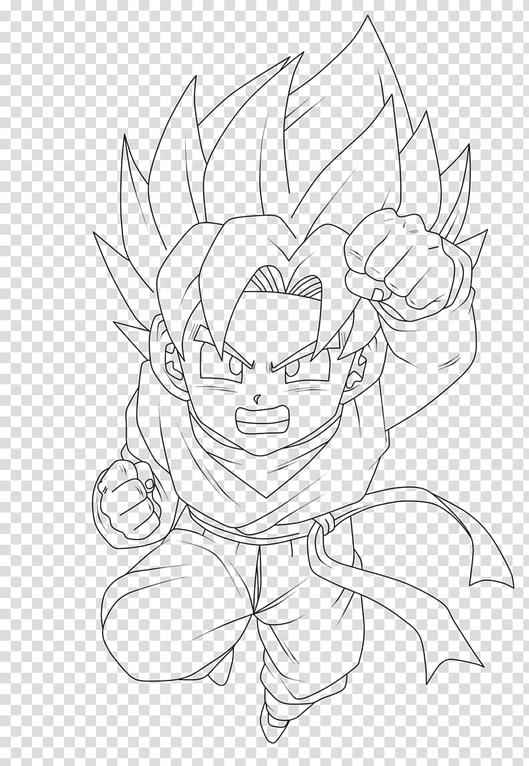 Goten, Son Goku transparent background PNG clipart