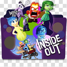 Inside Out  Folder Icon Mega , Inside Out v_x transparent background PNG clipart