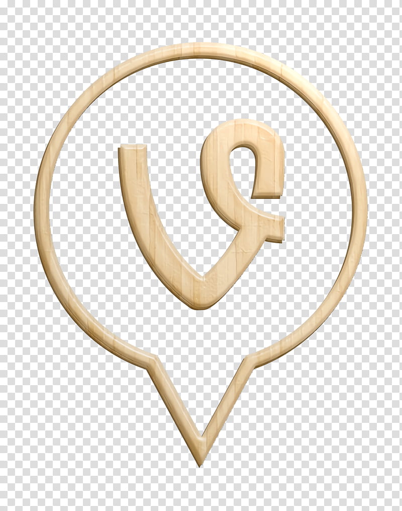 Pin Icon, Social Icon, Vine Icon, Material, Brass, Meter, Symbol, Heart transparent background PNG clipart