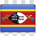 All in One Country Flag Icon, Swaziland-Flag- transparent background PNG clipart