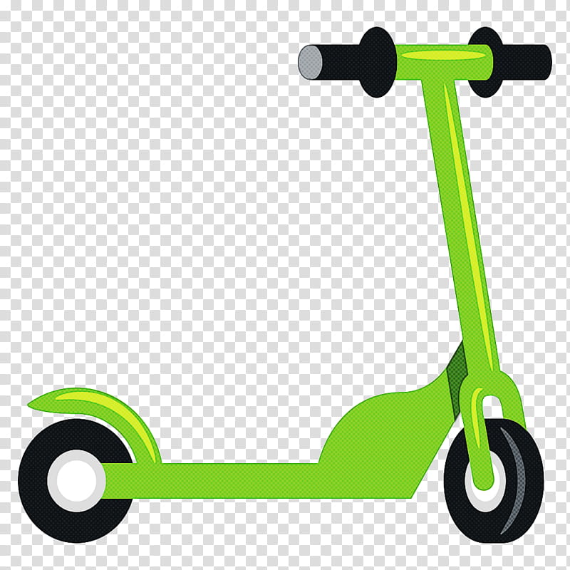 Car, Kick Scooter, Wheel, Vehicle, Green, Line, Electric Motor, Transport transparent background PNG clipart