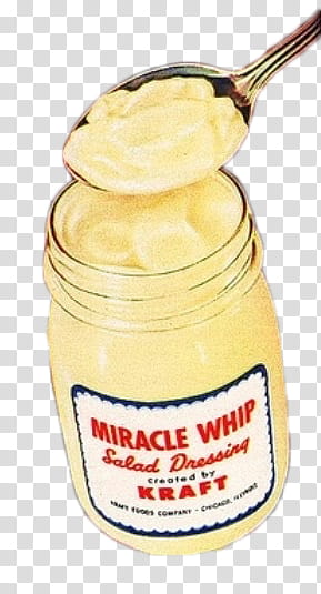 , Kraft miracle whip salad dressing bottle transparent background PNG clipart