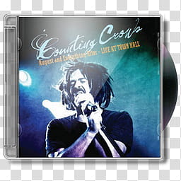 Counting Crows, , August And Everything After Live At Town Hall transparent background PNG clipart