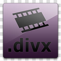 Glossy Standard  , .divx icon transparent background PNG clipart