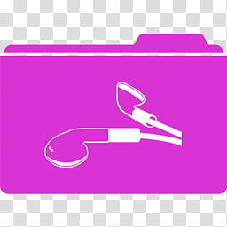 MetroID Icons, purple and white earbuds icon illustration transparent background PNG clipart