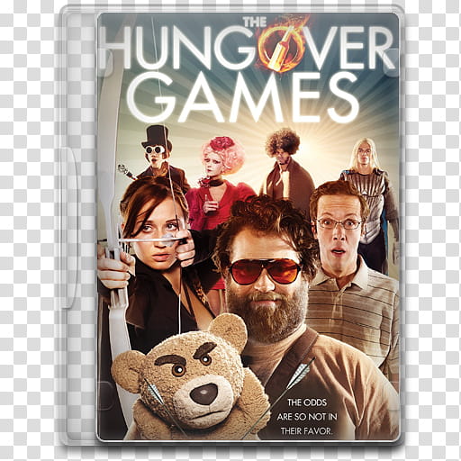 Movie Icon Mega , The Hungover Games, The Hangover Game disc case transparent background PNG clipart
