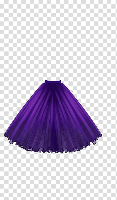 purple skirt illustration transparent background PNG clipart