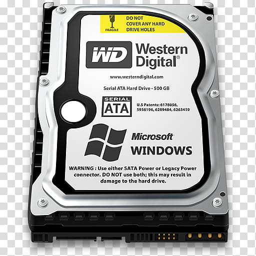 Hard Drive Replacement  , gray Western Digital internal HDD transparent background PNG clipart