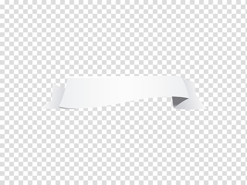 Banners, white ribbon label transparent background PNG clipart