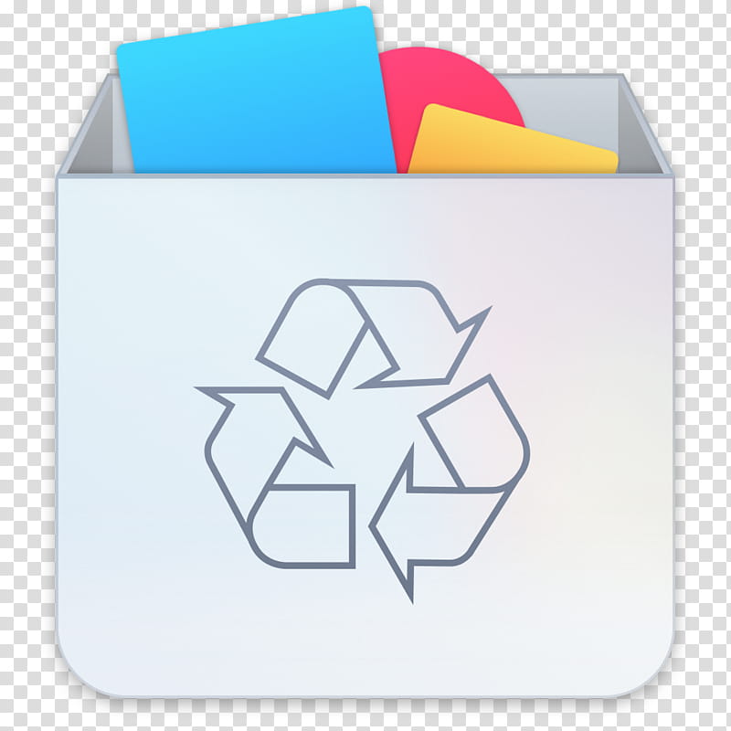 AppCleaner for macOS, recycle box illustration transparent background PNG clipart