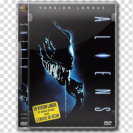 DvD Case Icon Special , Aliens Le Retour DvD Case transparent background PNG clipart